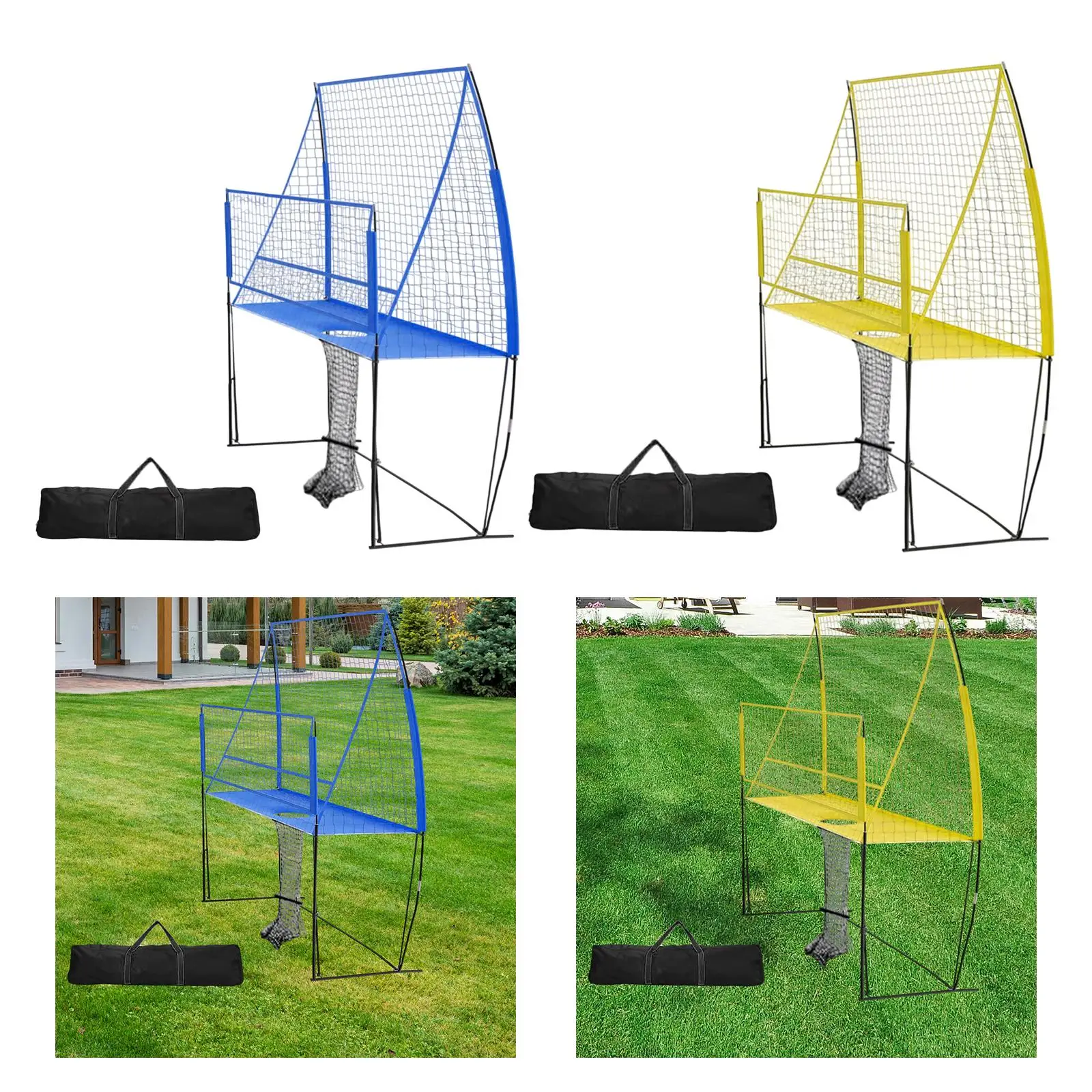 

Volleyball Practice Net Easy to Install Lightweight Portable Multipurpose Sturdy Volleyball Training Net for Serving Team