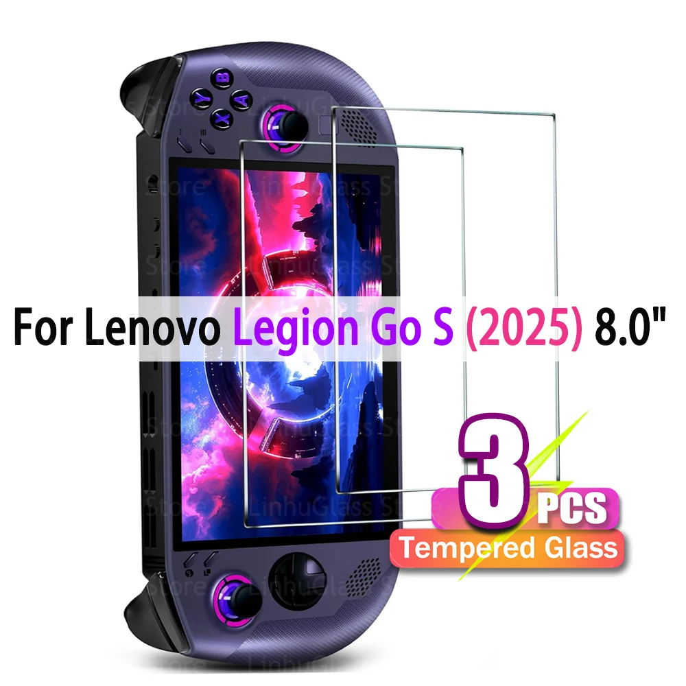 Tempered Glass Film Screen Protector for Lenovo Legion Go S (8 inch) 2025 Ultra HD Anti-Scratch Anti-Fingerprint Bubble-Free