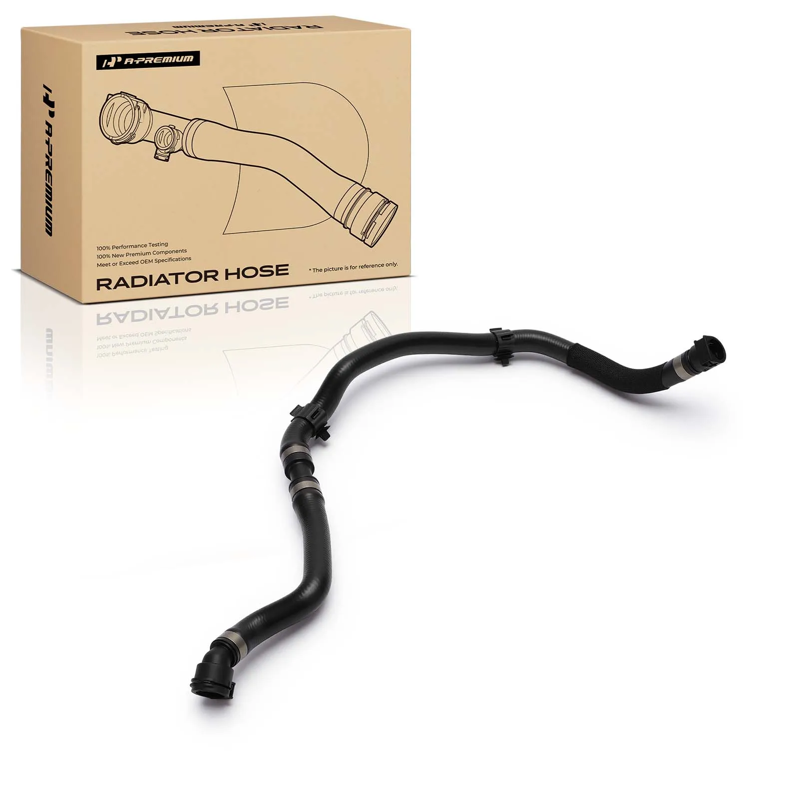 A-Premium Radiator Coolant Hose for BMW 528i 2012-2016