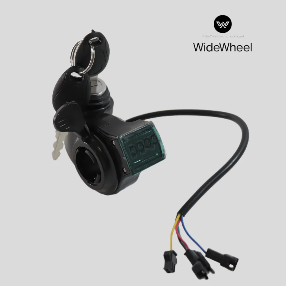 Mercane WideWheel 2019 Electric Scooter Throttle and Keybox upgrade parts