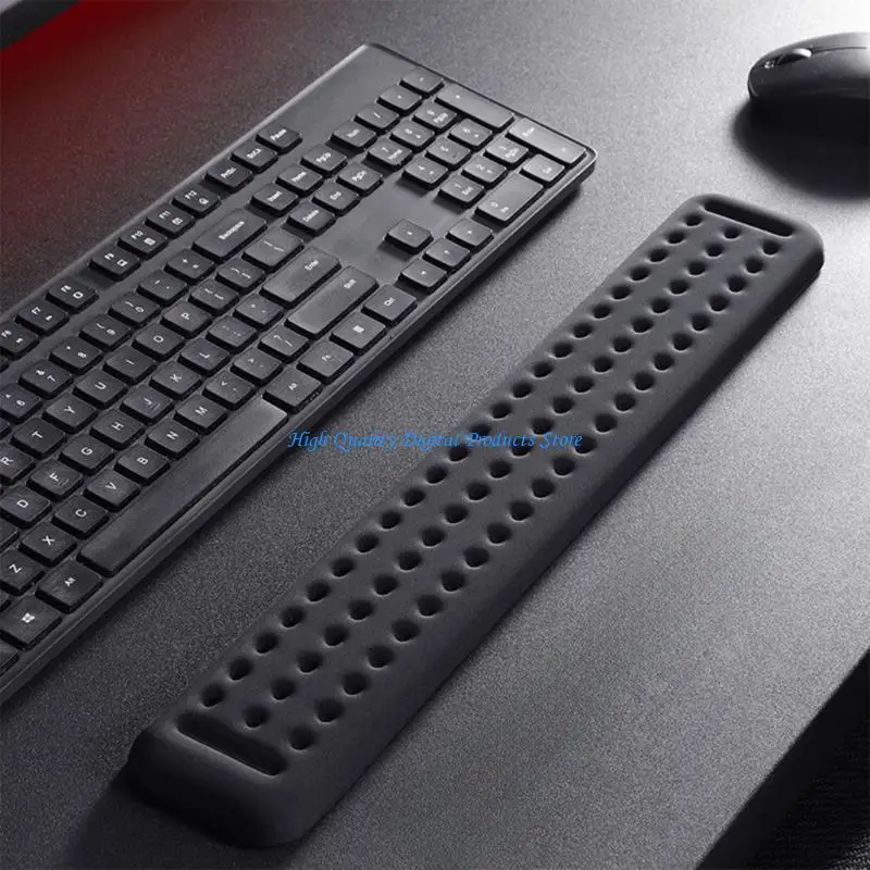 

U2JE дышащий тканевый коврик для мыши, подставка для запястий для длительного игрового офиса, удобный рельеф