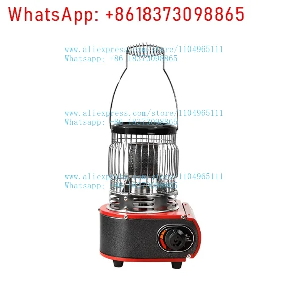 

Outdoor Camping Gas Stove Portable Propyl Butane Heater Burner High Efficiency Heating Stove For Winter Ice Fishing Hiking