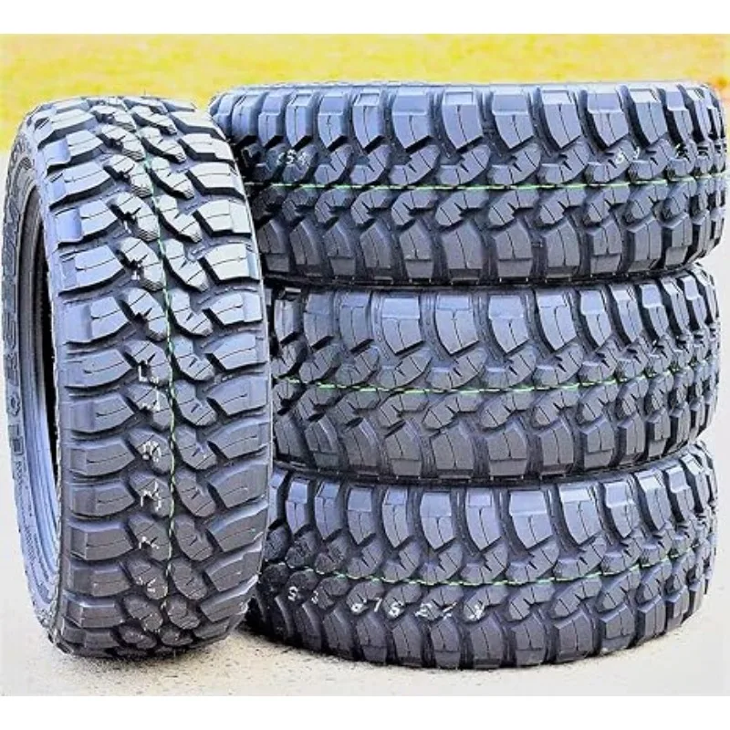 Set of 4 M/T 08 Plus Mud Off-Road LT235/75R15 Tires - 104/101Q Load Range C 6-Ply BSW