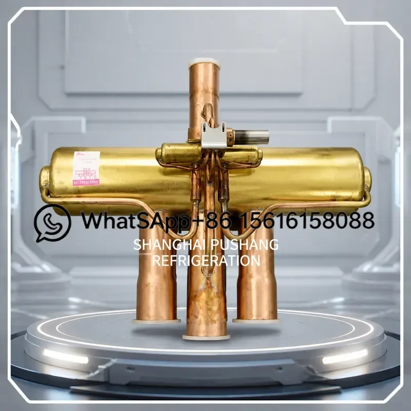 New Sanhua 4 Way Reversing Valve for Air Conditioner 40P 60HP SHF L 175 1217 SHF 210 1321 HVAC Heat Pump Replacement Part