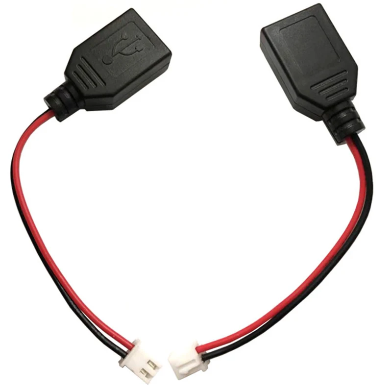 Type A Male Female USB Plug Socket Connector With XH2.54/PH2.0-2P Terminal line Cable 2 core Power USB Socket Type-A DIY Kits