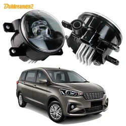 LED 렌즈 안개등 어셈블리, 고휘도 자동차 외부 안개등, Suzuki Ertiga 2012-2023, 2X30W, 8000LM