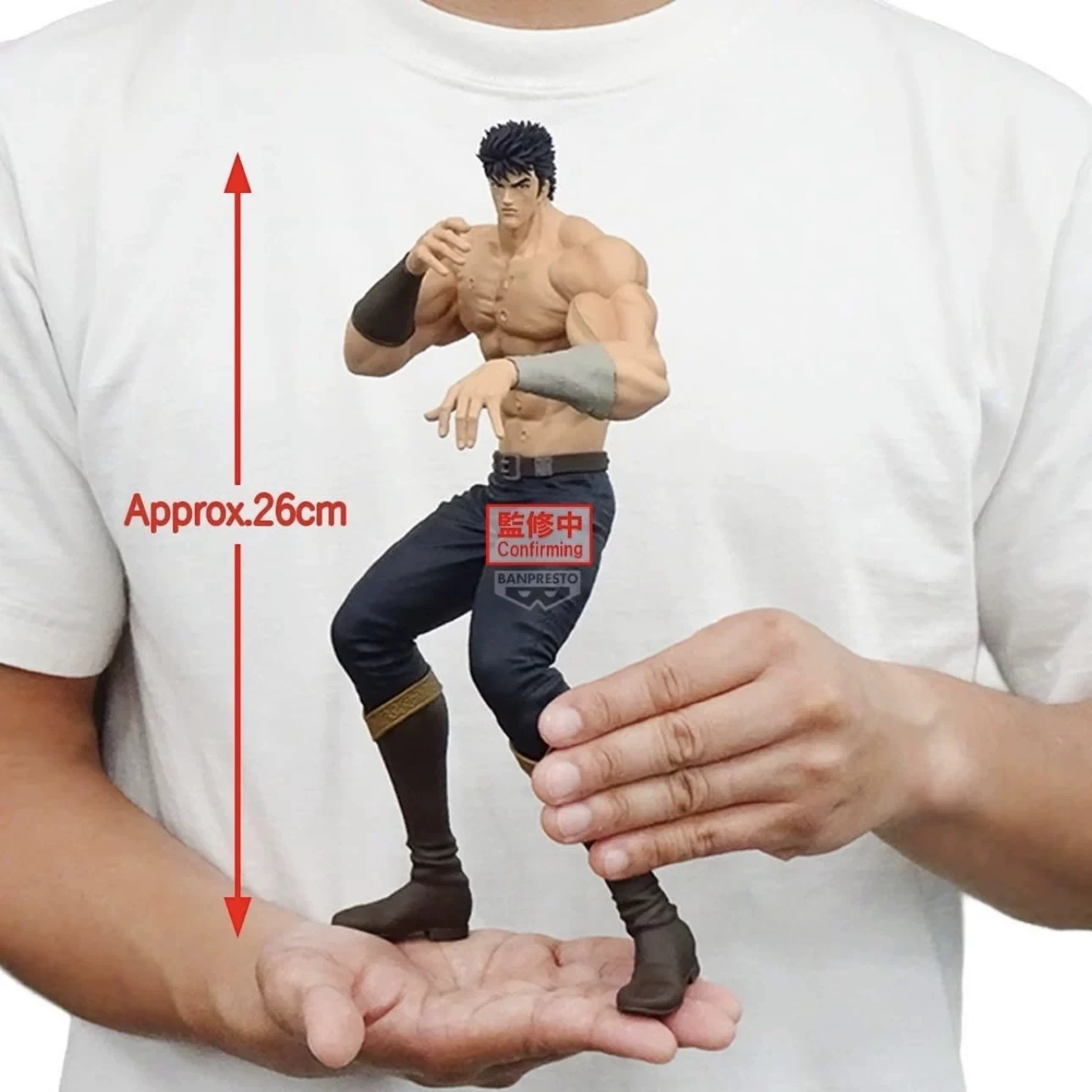 

In Stock 26cm Banpresto Grandista Kenshiro Static Figurines Fist Of The North Star Anime Pvc Figure Collectible Statue Gifs