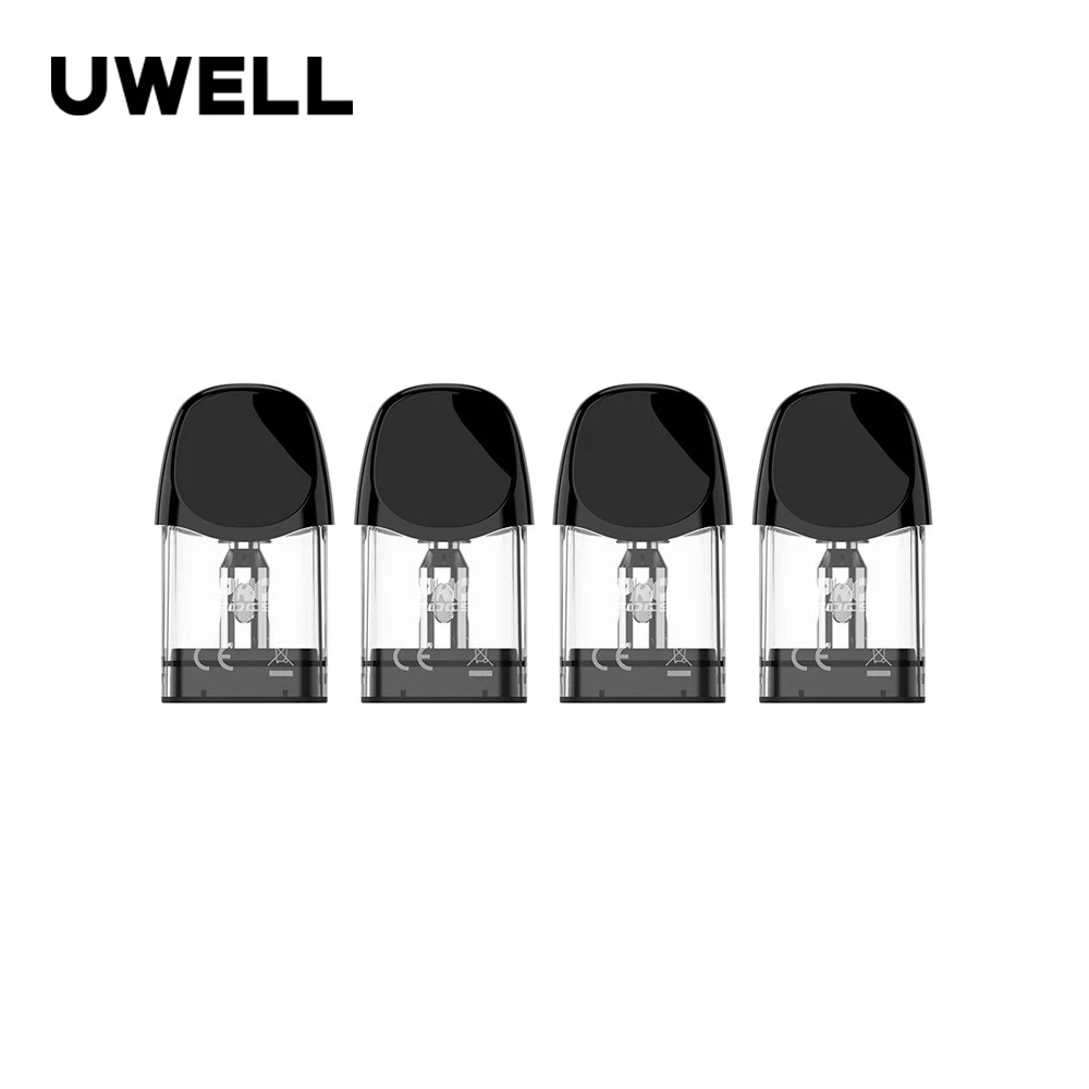 

4pcs/pack Original Uwell Caliburn A3 Pod 2ML Cartridge 1.0ohm Refilling For Caliburn A3 & AK3 Kit Electronic Cigarette