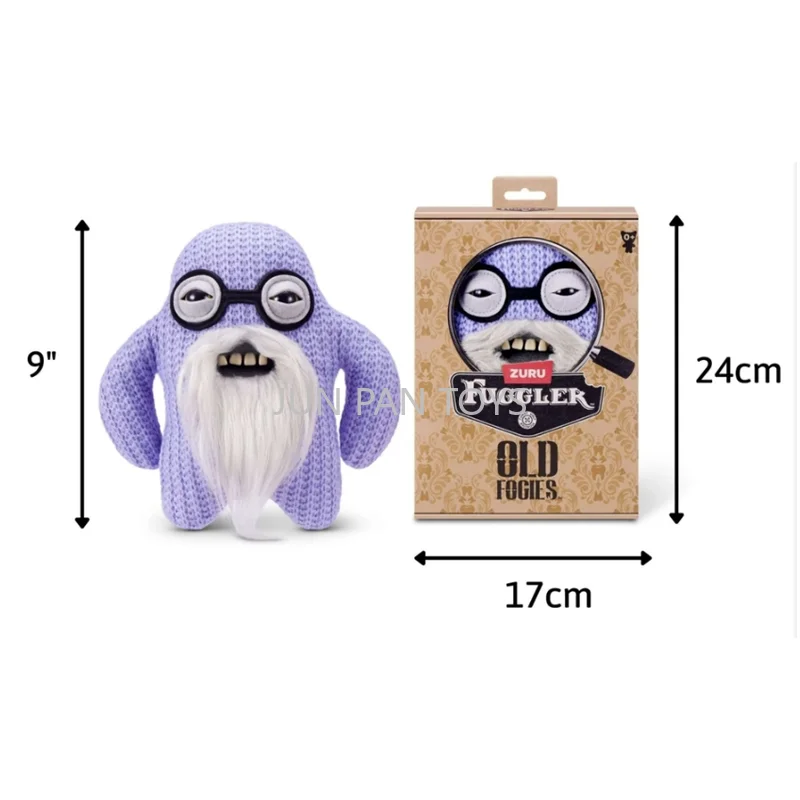 Fuggler Old Fogies Oogah Boogah De 22 Cm – Peluche Monstruo Feo Con Dientes Humanos | Coleccionable Raro | Para Niños Y Adultos