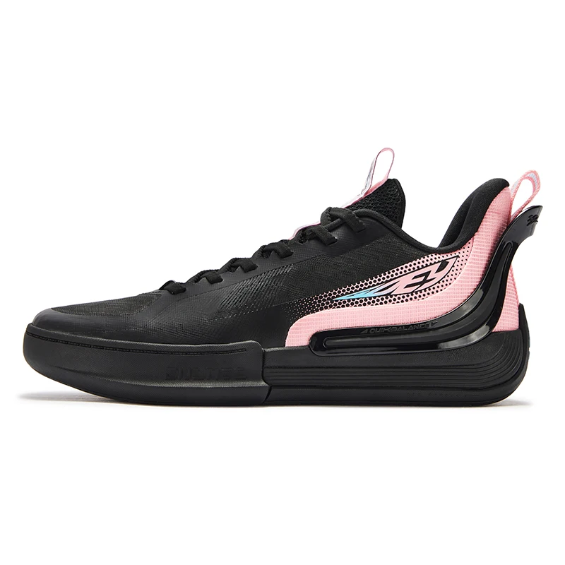 361度 メンズバスケットボールシューズ 黒ピンク 40-45