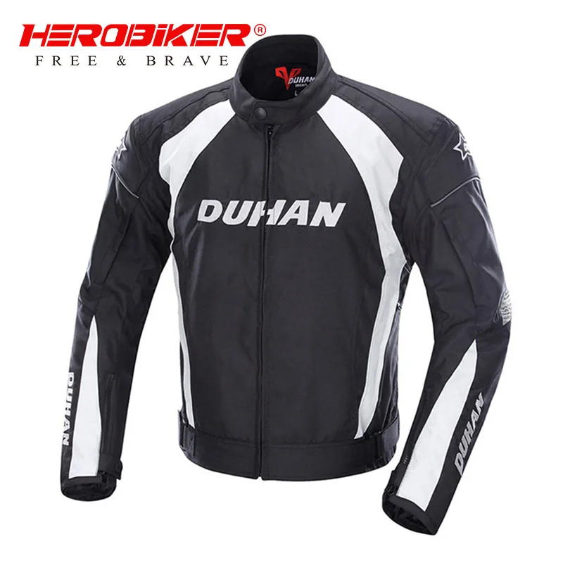 

Duhan cycling jacket is windproof and warmsuitable for outdoor racing motorcycle sports wear and offers protection against falls