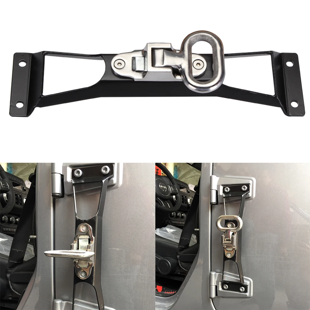 Pedal Step Side Mini Ladder for Jeep Wrangler JK 2007-2017 LANTSUN J257