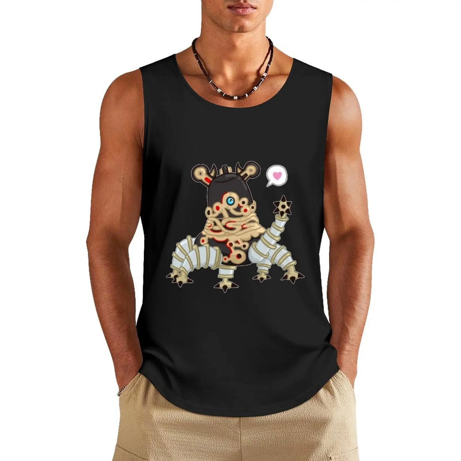 

Loving Guardian Tank Top fashion 2025 man gym clothes men sleeveless shirt man gym anime clothes