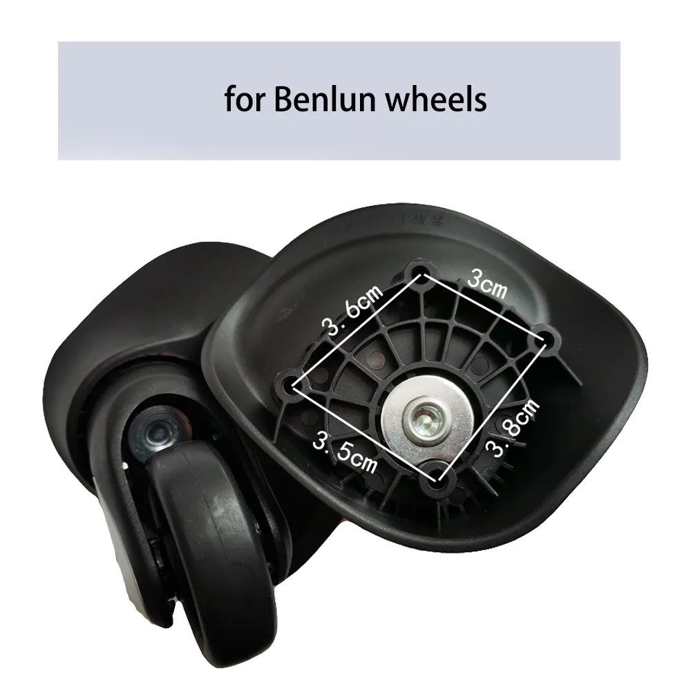 

for Benlun F-43 Luggage wheel replacement parts BL-101 Wheeled Trolley Case Repair universal silent wheel case