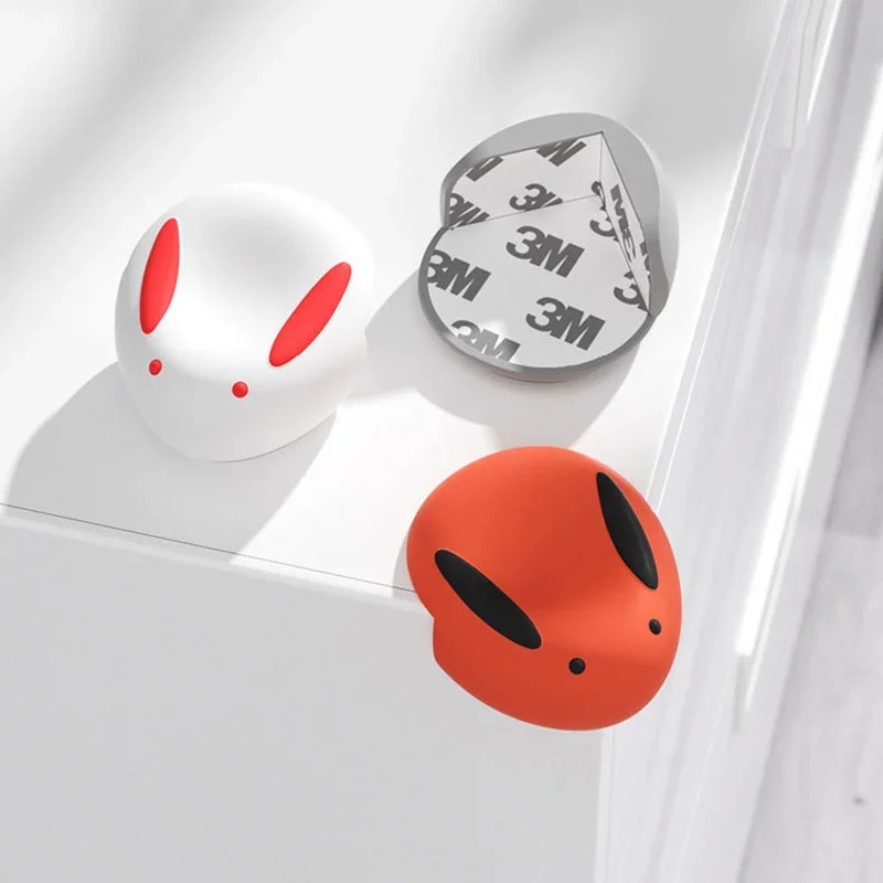 Baby Proofing Corner Guards - Cute Rabbit Silicone Bumpers for Table Edge Protection