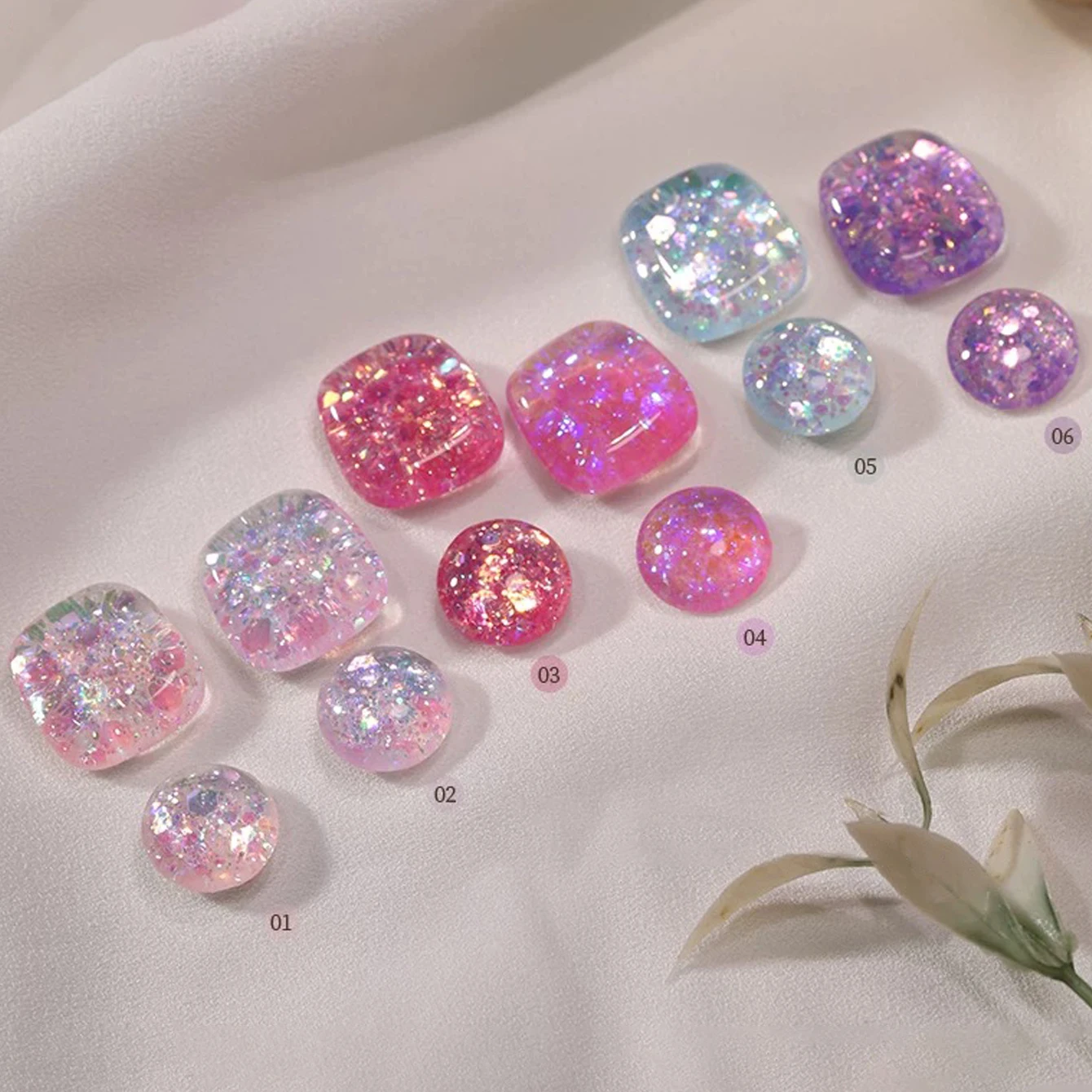 1-6PCS 12ML Deer CRASH Series เลื่อมเจลเล็บ 2025 ยอดนิยมไวท์เทนนิ่งกระพริบเล็บที่มีสีสันเล็บอุปกรณ์ศิลปะ