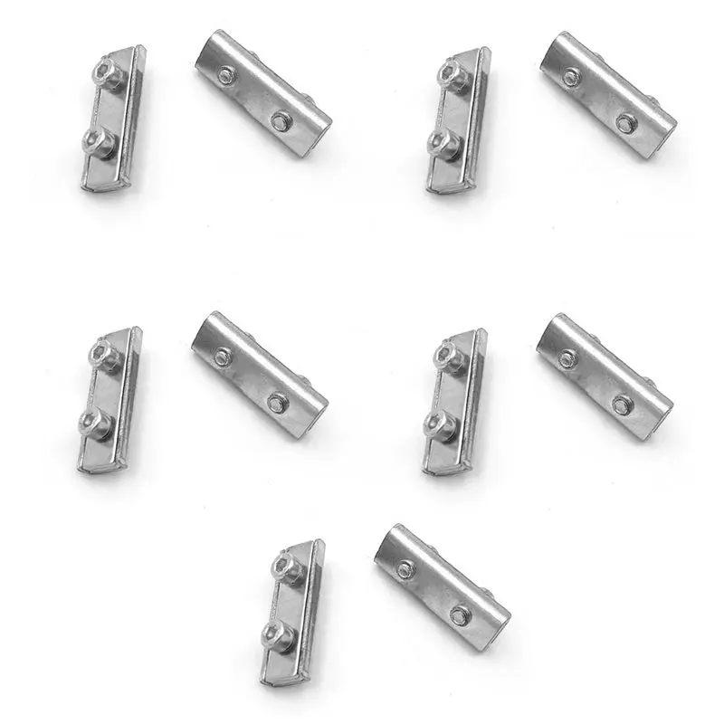 Steady For Throttle And Brake Accessories Compatible 10 Pcs Go Kart Dual Screw Cable Clamps
