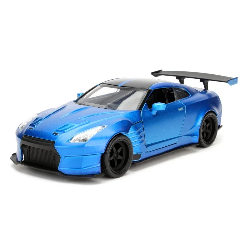 

1:24 2009 Nissan GTR R35, спортивный автомобиль, литые модели автомобилей, автомобили из сплава, игрушки для детей, подарок, коллекция J45