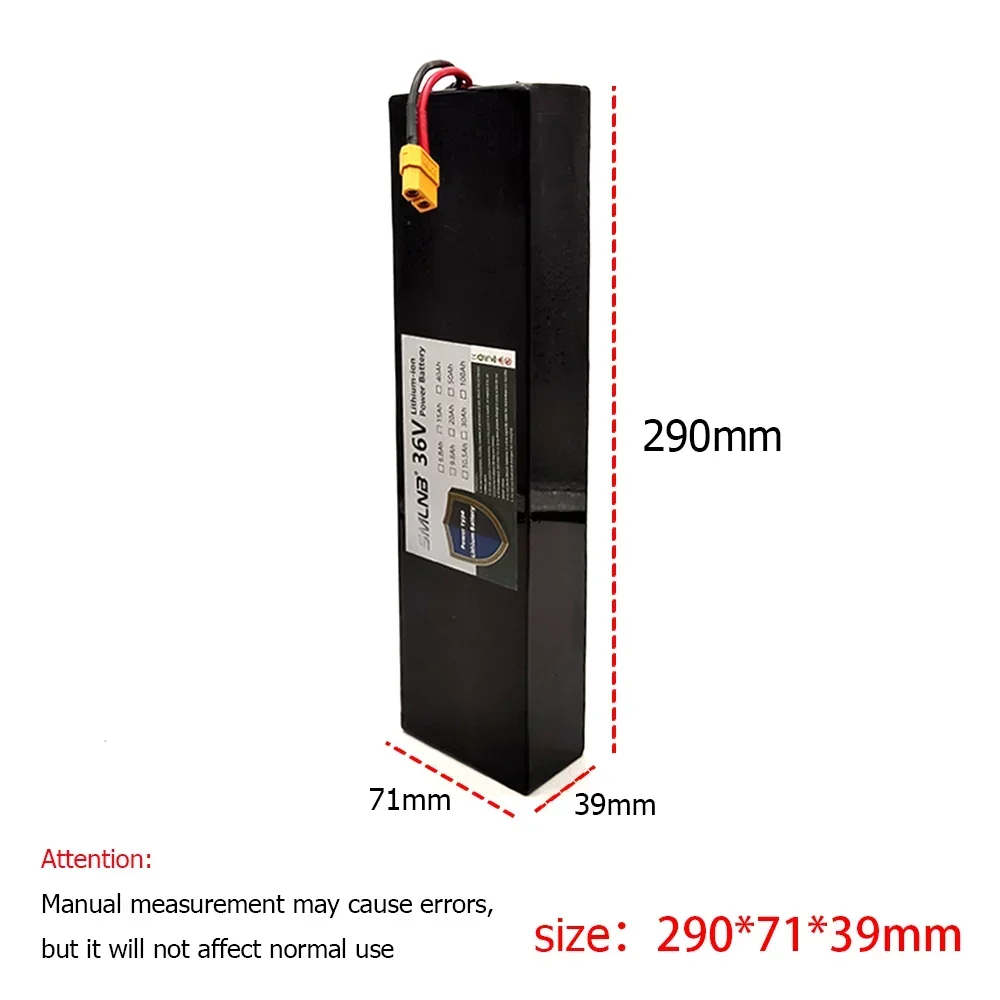 

36V 9800mAh For KUGOO S1, S2, S3 Electric Scooters built-in BMS 18650 10S3P lithium-ion battery 500W