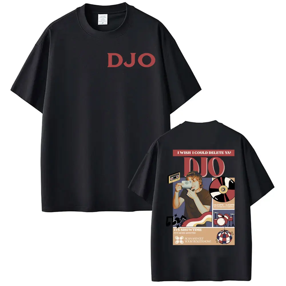 Djo Back on You Tour 2026 Music Concert Print TShirt Joe Keery New Fans Gift T-shirt Men Women Retro Cotton O-Neck Cozy T Shirts