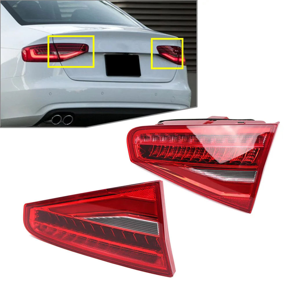 Car Red Inner Tail Light Rear Brake Lamp 8K5945093AC 8K5945094AC For Audi A4 S4 Left or Right 1Pc