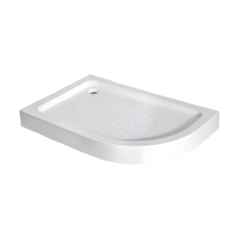Acrylic ABS shower room shower basin is not easy to deform and not easy to scratch the shower tray