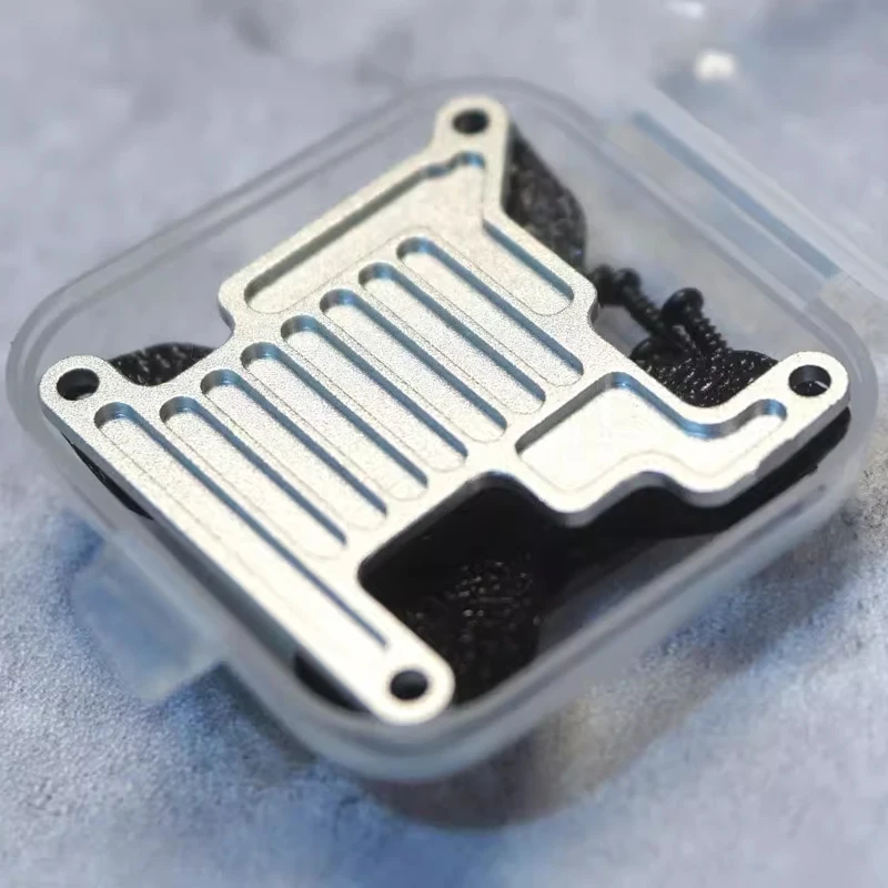 1Set Ultra-light Aluminum Alloy Heat Sink FPV Drone Video Transmission Anti-collision Protection Gasket for DJI O4 Air Unit
