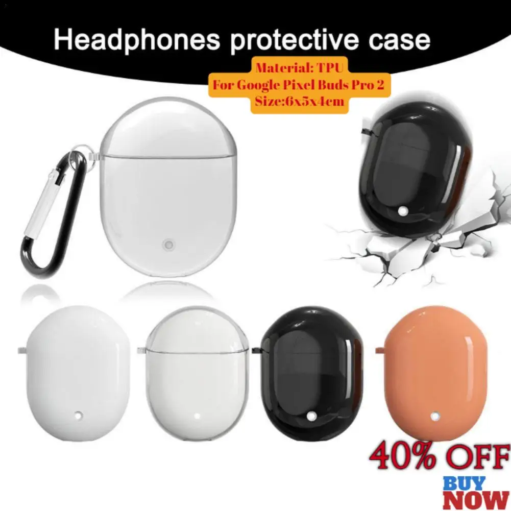 For Google Pixel Buds A Series Pixel Buds 2 Portable Earphone Case Strong Carrying Box TPU High-end Shockproof Hard Cover NEW