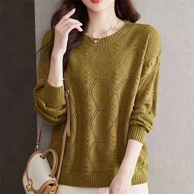 Women Sweater O-neck Autumn Winter Basic Pullover Warm Casual Pulls Jumpers Korean FashionSpring Knitwear Bottoming Shirt