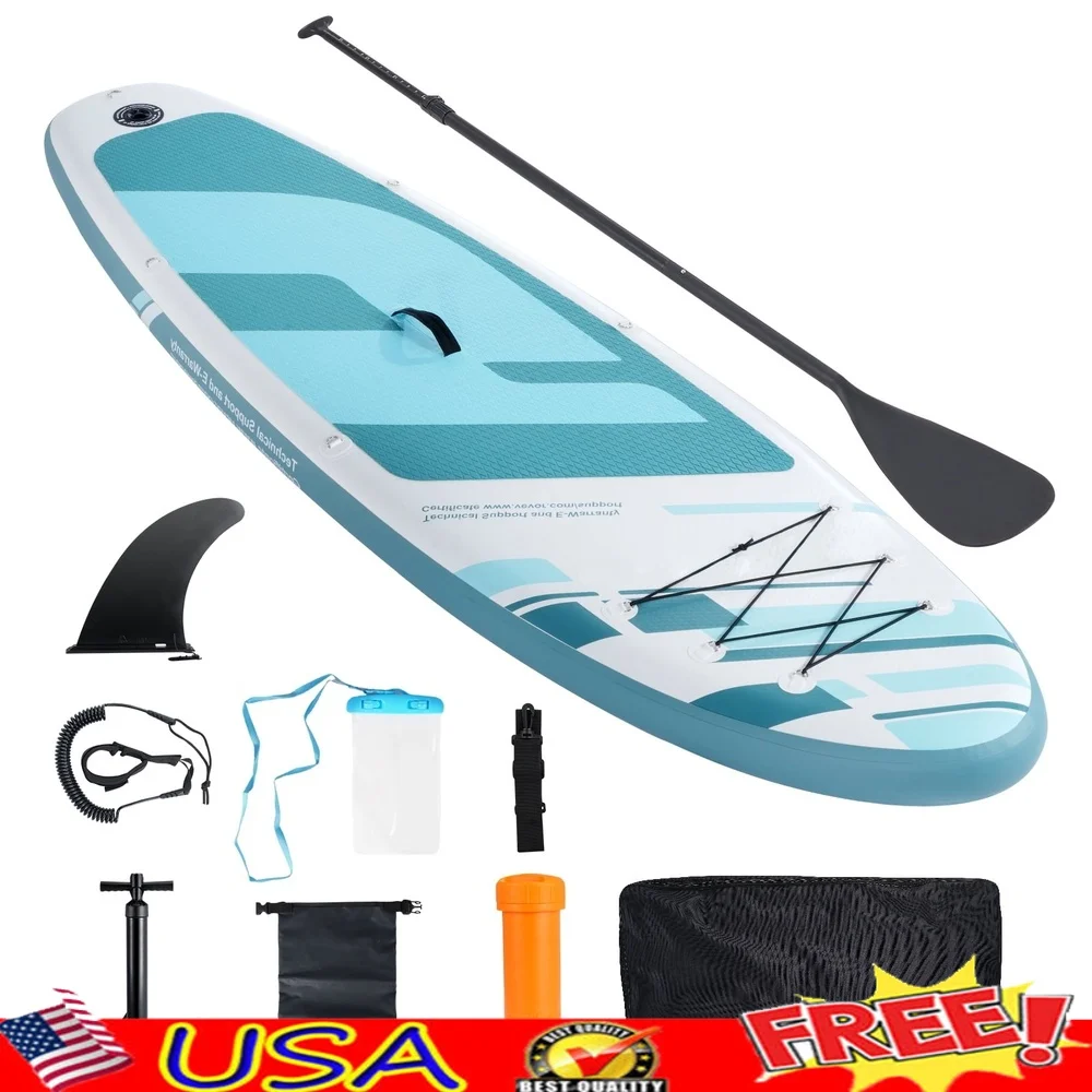 

Inflatable Paddle Board SUP Accessories Kit Pump Oar Waterproof Phone Case Carrying Bag Ankle Leash Water Sports Adventures