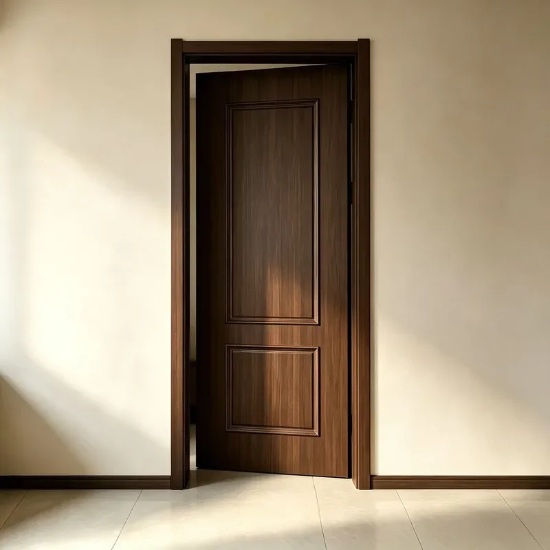 for Modern Simple Paint-free Solid Wood Interior Door Bedroom Room Engineering Door Set