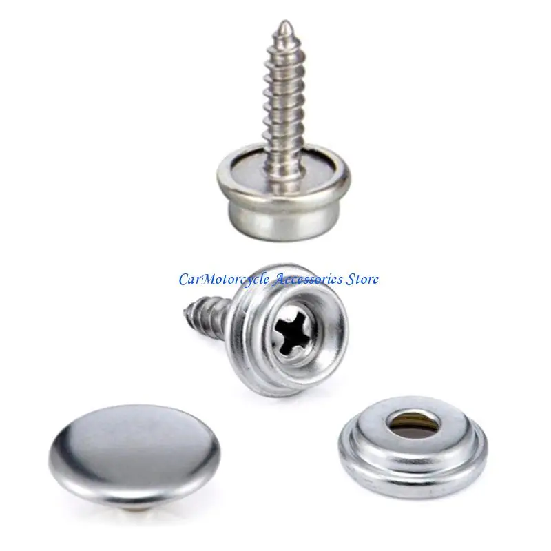 

P04D 15 -миллиметровый комплект Canvas Marine Grade Fastener Кнопки защелки