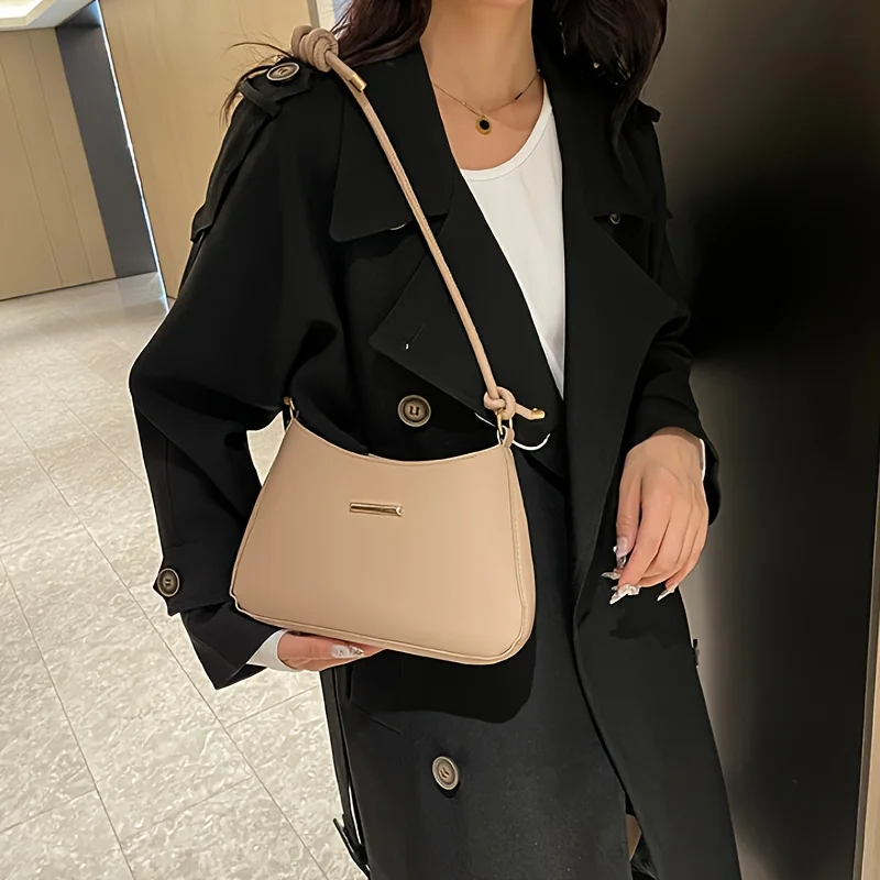 

Повседневная и минималистичная женская сумка через плечо с регулируемыми лямками, корейская версия, универсальные дорожные сумки подмышками