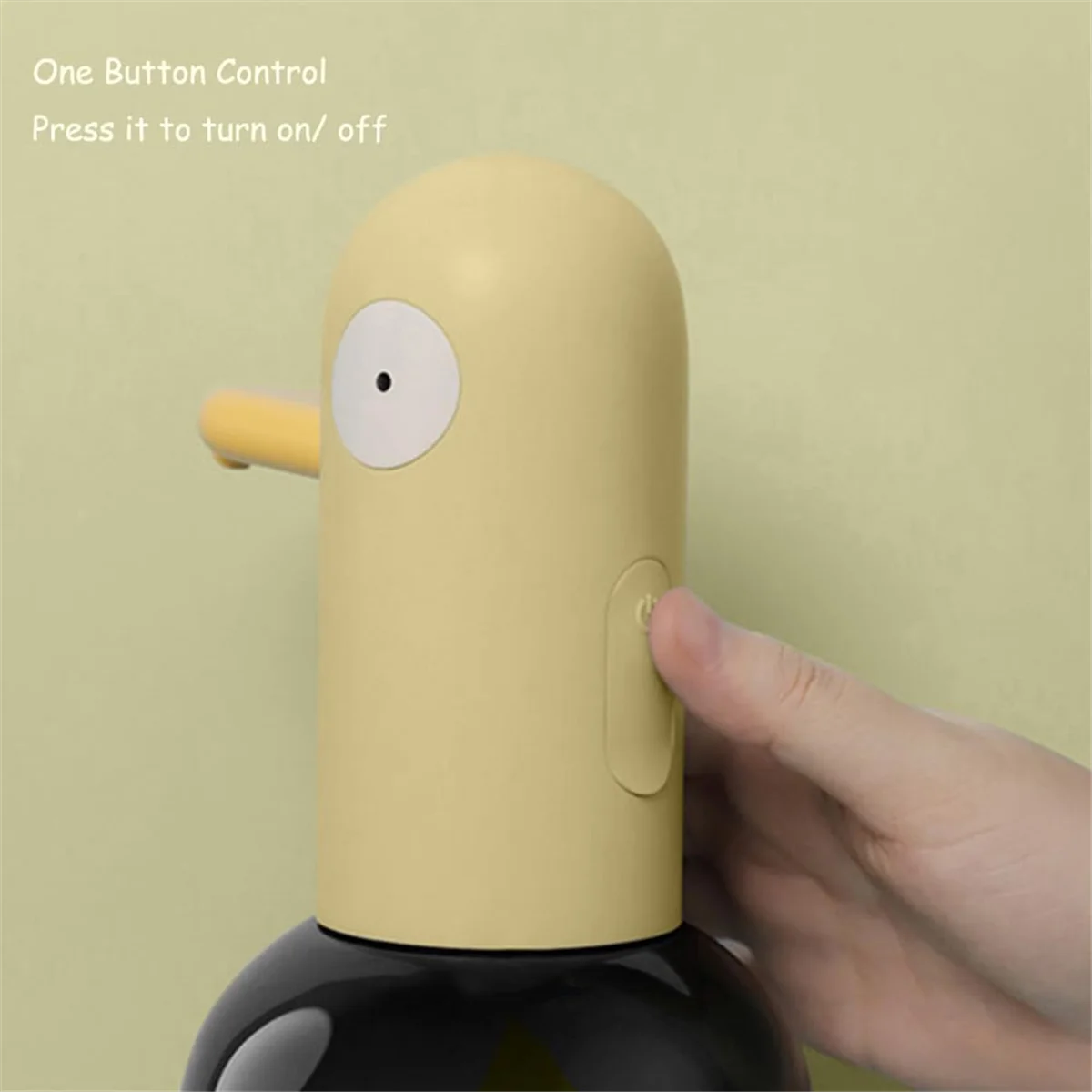 ABQR Automatic Induction Foam Soap Dispenser Contactless Duck Shape Soap Dispenser 400ml,High-Precision Sensor Soap Dispenser