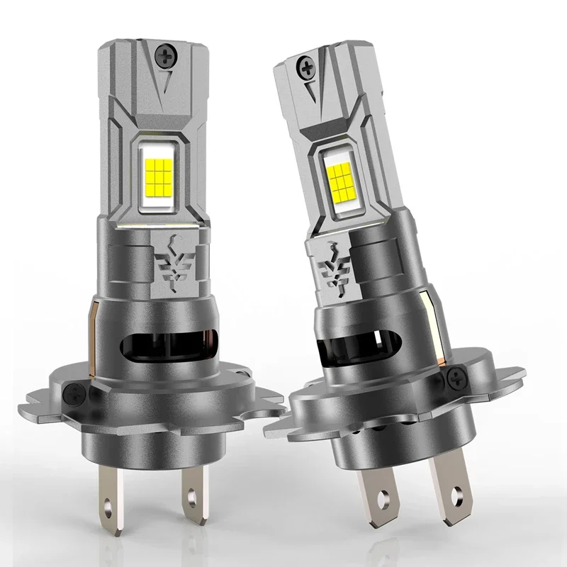 H7 H4 Led Canbus Lichter 1:1 Mini Größe Auto Scheinwerfer Mit Lüfter 800000LM Super Helle Drahtlose Turbo Nebel Birne 6000K Automobil Lampe – Detail 13