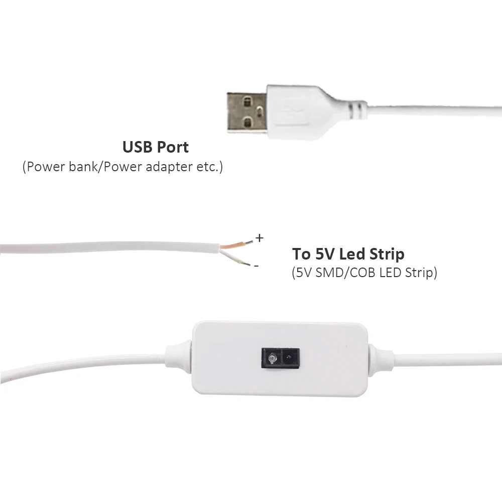 USB Hand Sweep Motion Sensor Dimmer Switch DC 5V 3A IR Brightness Dimming Detector for Home Cabinet Closet LED Light Strips