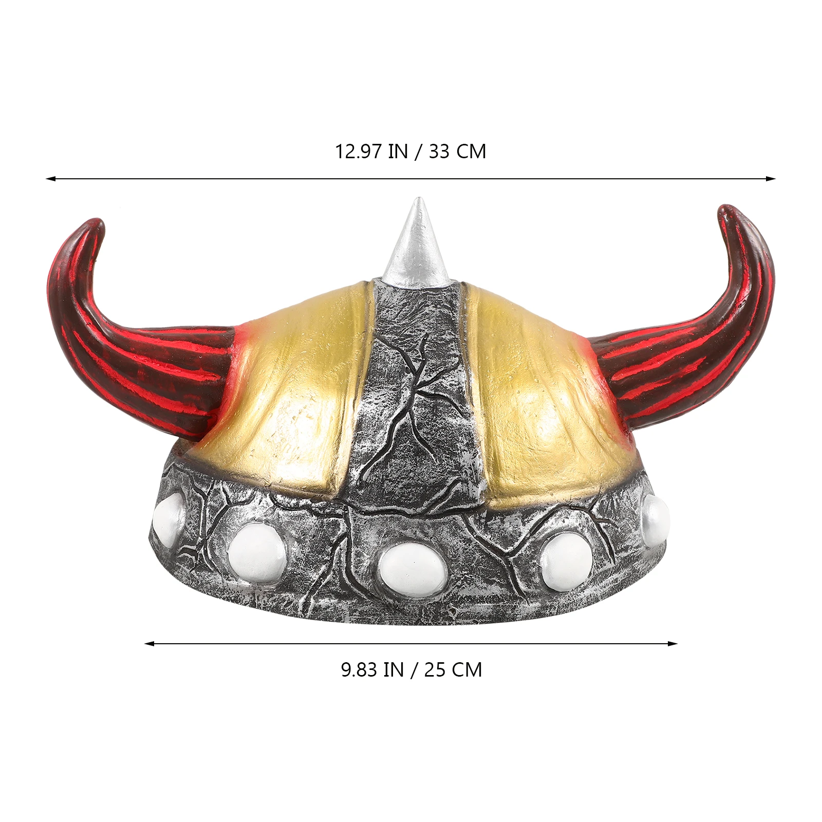 

Latex Ox Horn Hat Halloween Costume Party Cosplay Accessory Photo Prop Decorative Carnival Role Hat