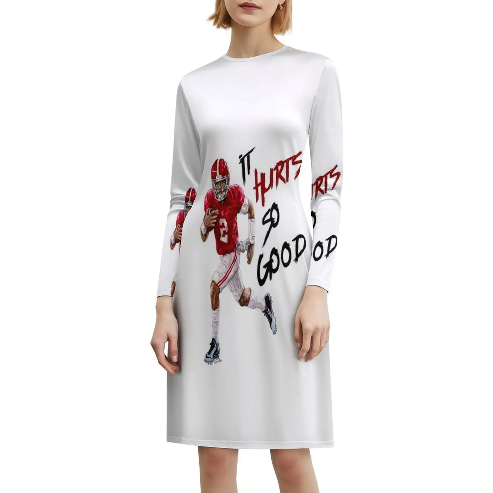 잘렌 허츠 저지 섹시한 휴가 드레스 여성용 비치 파티 생일 미니 드레스 2 잘렌 허츠 버즈 닉 사반 쿼터백 갱 여성용