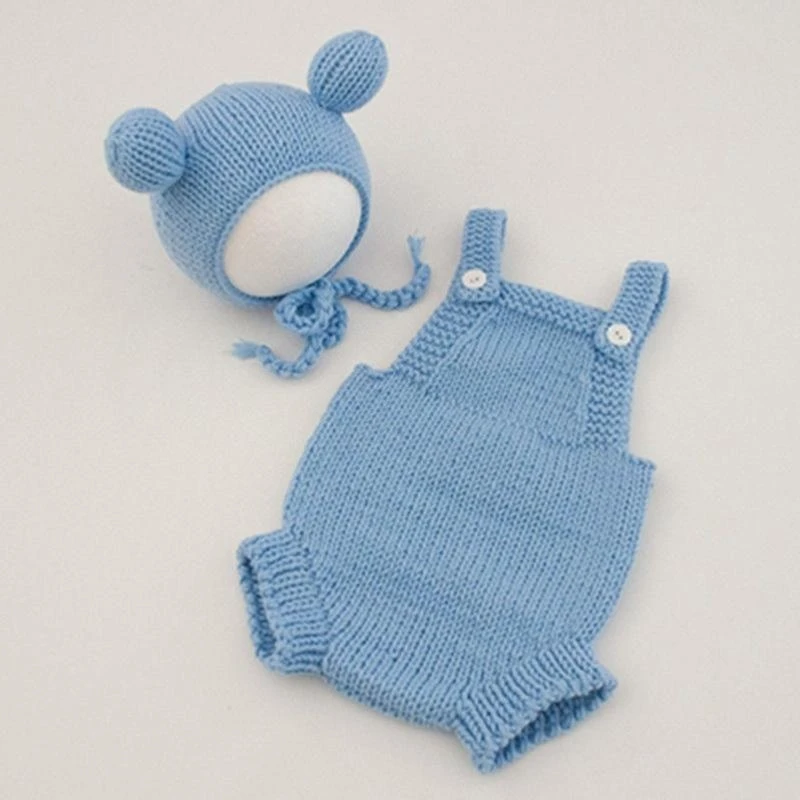 J15U طفل صور زي الكرتون الأذن قبعة بذلة صور الملابس الوليد صور الزي #5