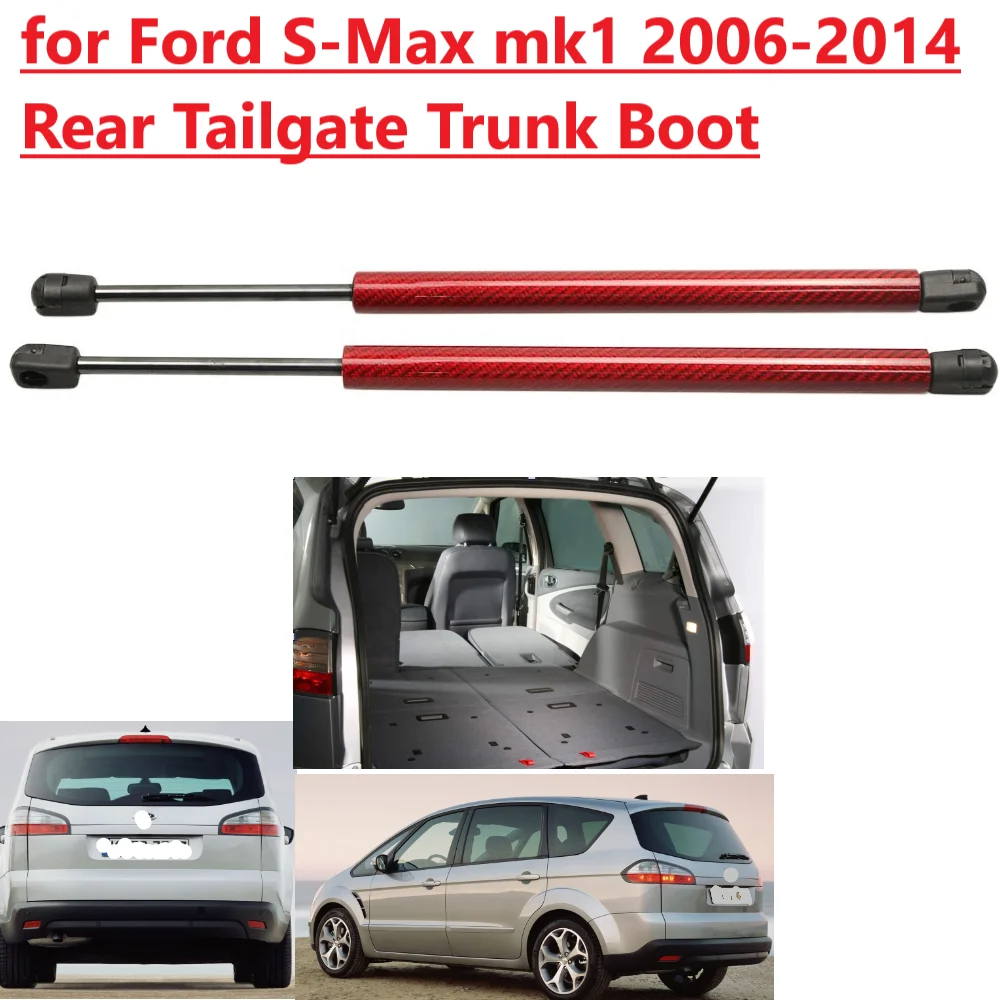 

Демпфер задней двери 605 мм для Ford S-Max SMax 2005-2012 2013 Ford 1th (CD340) MPV задняя дверь багажника газовые пружинные стойки опоры подъемника