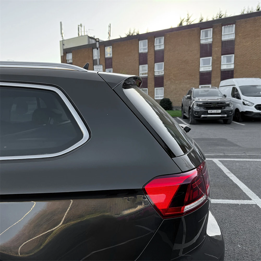 For Passat for b8 for b8.5 Wagon Rear Window Side Spoiler Trim Two Piece Set for Model Years 2015 to 2023 Left and Right