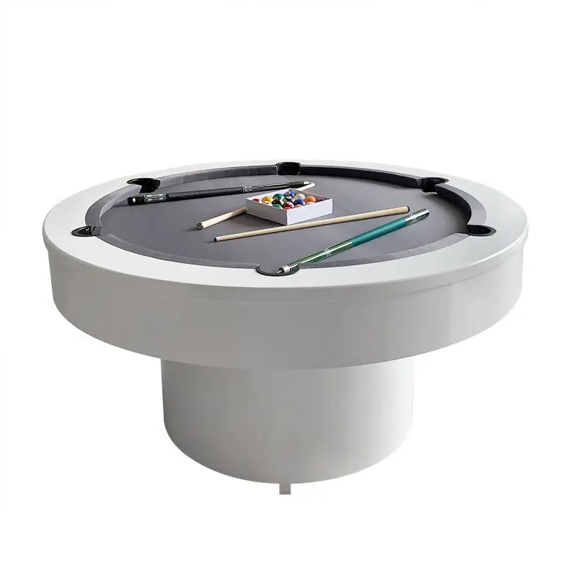 Special Diameter 1.6m Round Shape Billiard Pool Table For Club Or Family Billiards Table Game On Sale