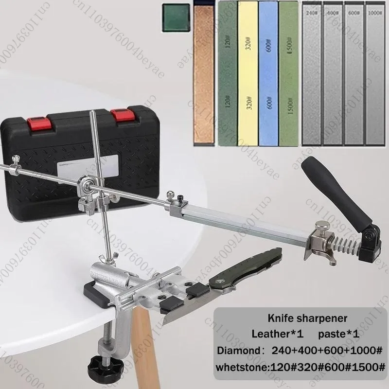 RX-009 Fixed Angle Knife Sharpener Turnable Knife Clip Adjustable Blade Fine Grinding Household Professional Angle