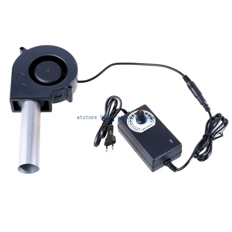 H37D DC12V تحمل مروحة نفخ 9733 97x97x33 مللي متر 9.7 سنتيمتر 2A 110 فولت 220 فولت بالطاقة Turbofan الطبخ منفاخ الهواء