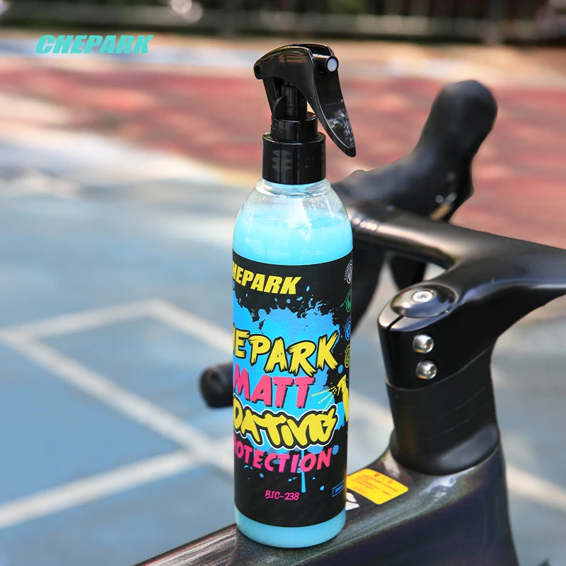 Chepark 300ml Bicycle Matt Coating Protection Agent Can Be Directly To Painted Surfaces, Carbonfibre,Chrome Finishes＆Metals