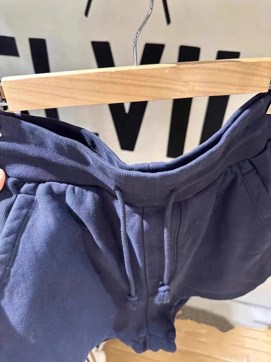 Nuovi pantaloncini da tuta dritti con tasca con lacci Pantaloncini estivi da donna in cotone con elastico in vita Intimo per la casa con pantaloni corti solidi vintage carini