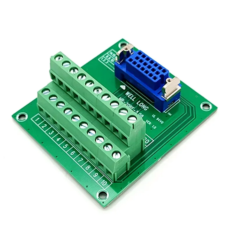 MR-20F MR-20RFD2+  I/O Interface Module Female Header Breakout Board, Terminal Block, Connector.