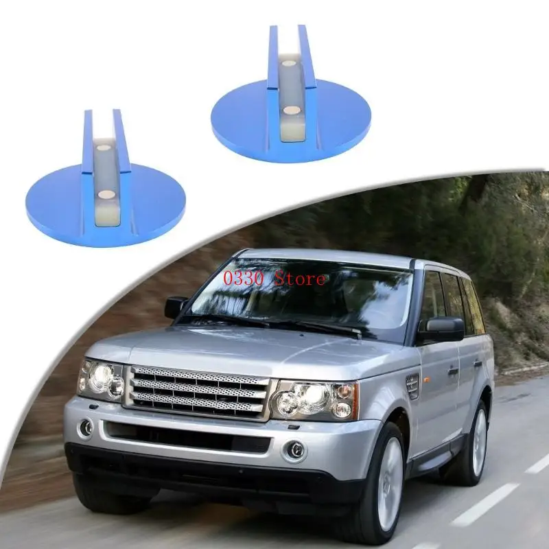 Aluminum Pad for Safe Vehicle Lifting Precisions Grooved Car Lift Support Pad Versatile Slot Designs Support