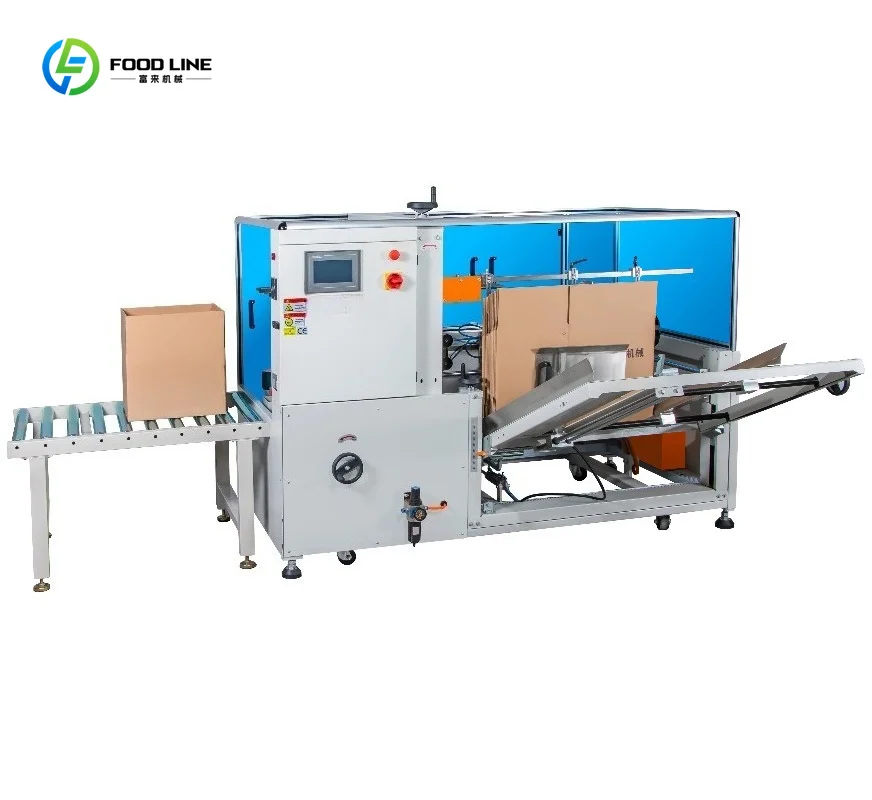 Automatic High Speed Small Box Carton Erector Corrugated Cardboard Opening Machine for Factory Warehouse Custom