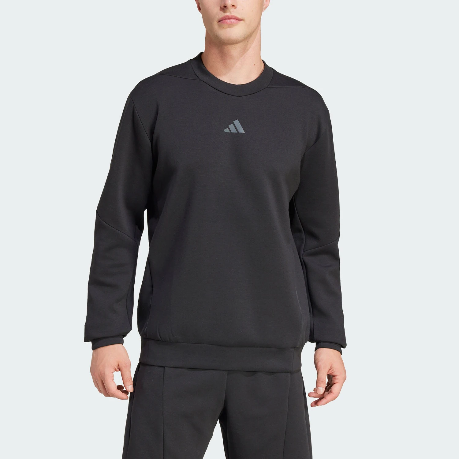 

Adidas Authentic D4T CREW SWEATS Men's Round Neck Loose Hoodie JJ4642